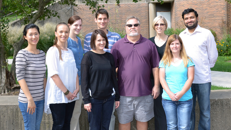 Lab group in the fall of 2014