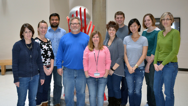 Lab group in the winter of 2015