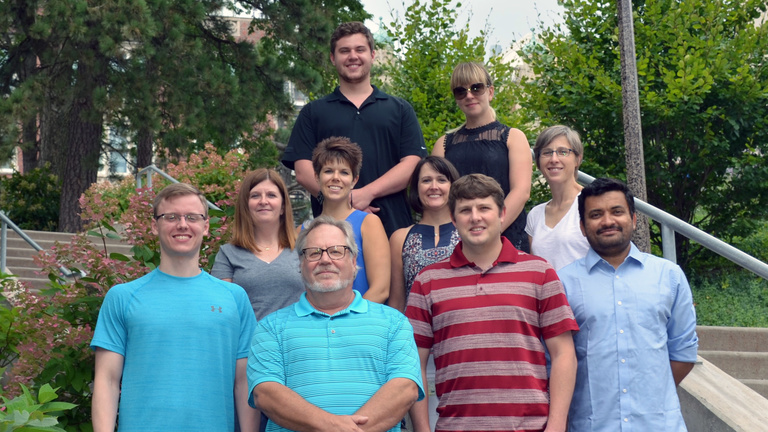 Lab group in the summer of 2017