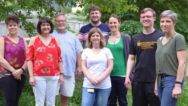 Lab group in the summer of 2019
